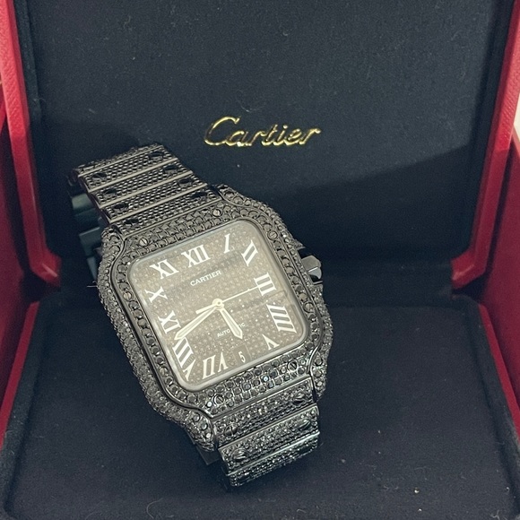 Cartier Accessories - Santos De Cartier Diamonds Watch